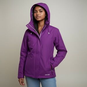 DNA - Purple Ski or Cycle Shell - Size 8 - China